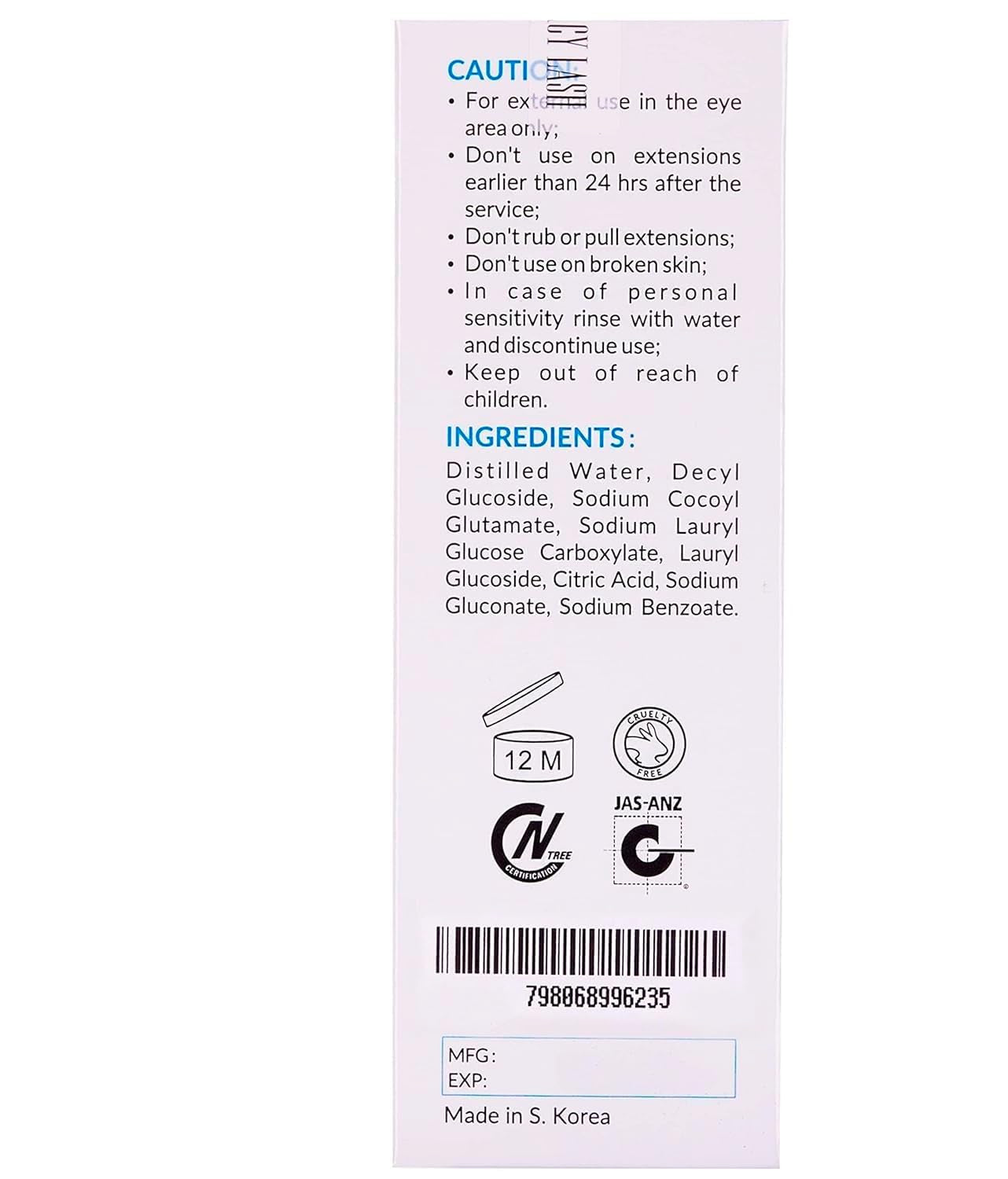 Lash Shampoo 100Ml+ Eyelash Growth Serum by /Eye Makeup Remover + Lash Serum for Eyelash Growth and Thickness/Lash Cleaning Kit of Lash & Eyebrows Cleanser + Brush & Brow & Eyelash Serum