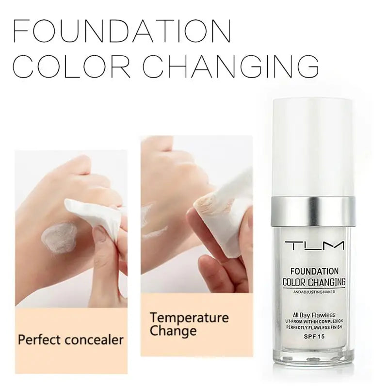 Magic Match Foundation – Color-Changing, Long-Lasting Matte Liquid for Hydrated, Flawless Skin All Day